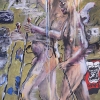 2008 martin franke, the retarding, news in woderworld, ca 200 x 120 cm, 2008